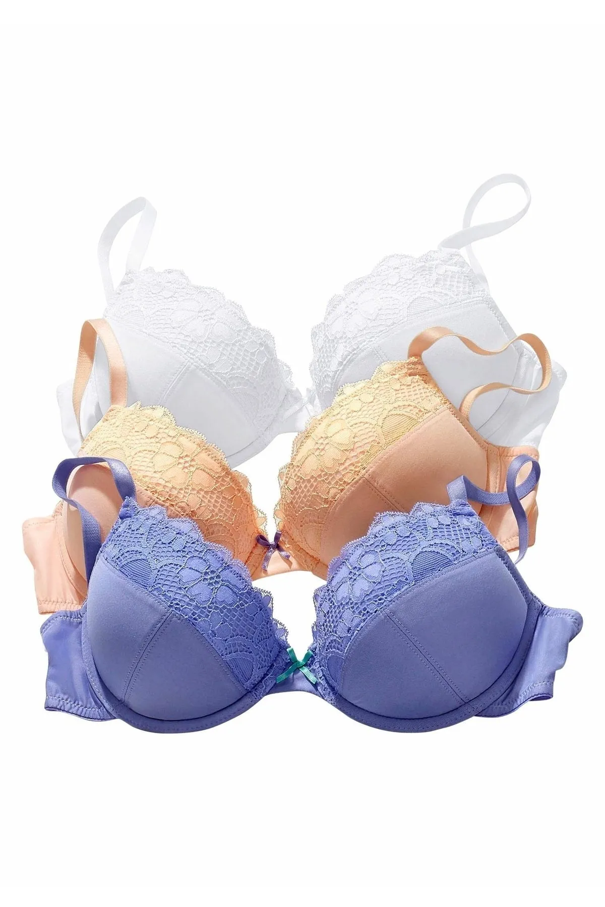 PETITE FLEUR  BH - Lila - Unifarben