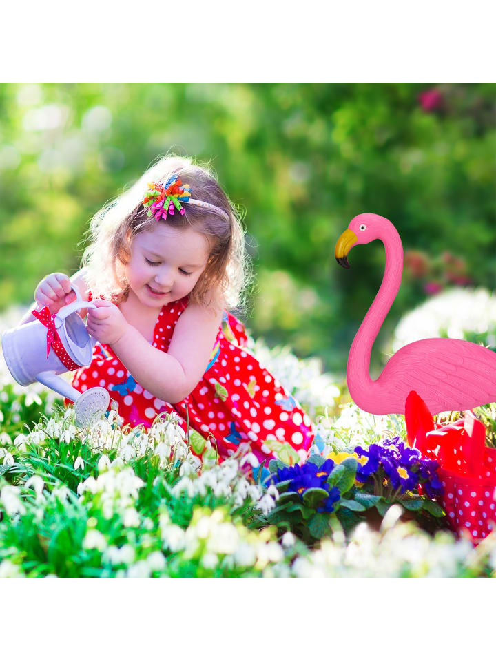 relaxdays 4x Flamingo Figur in Pink günstig kaufen onesize