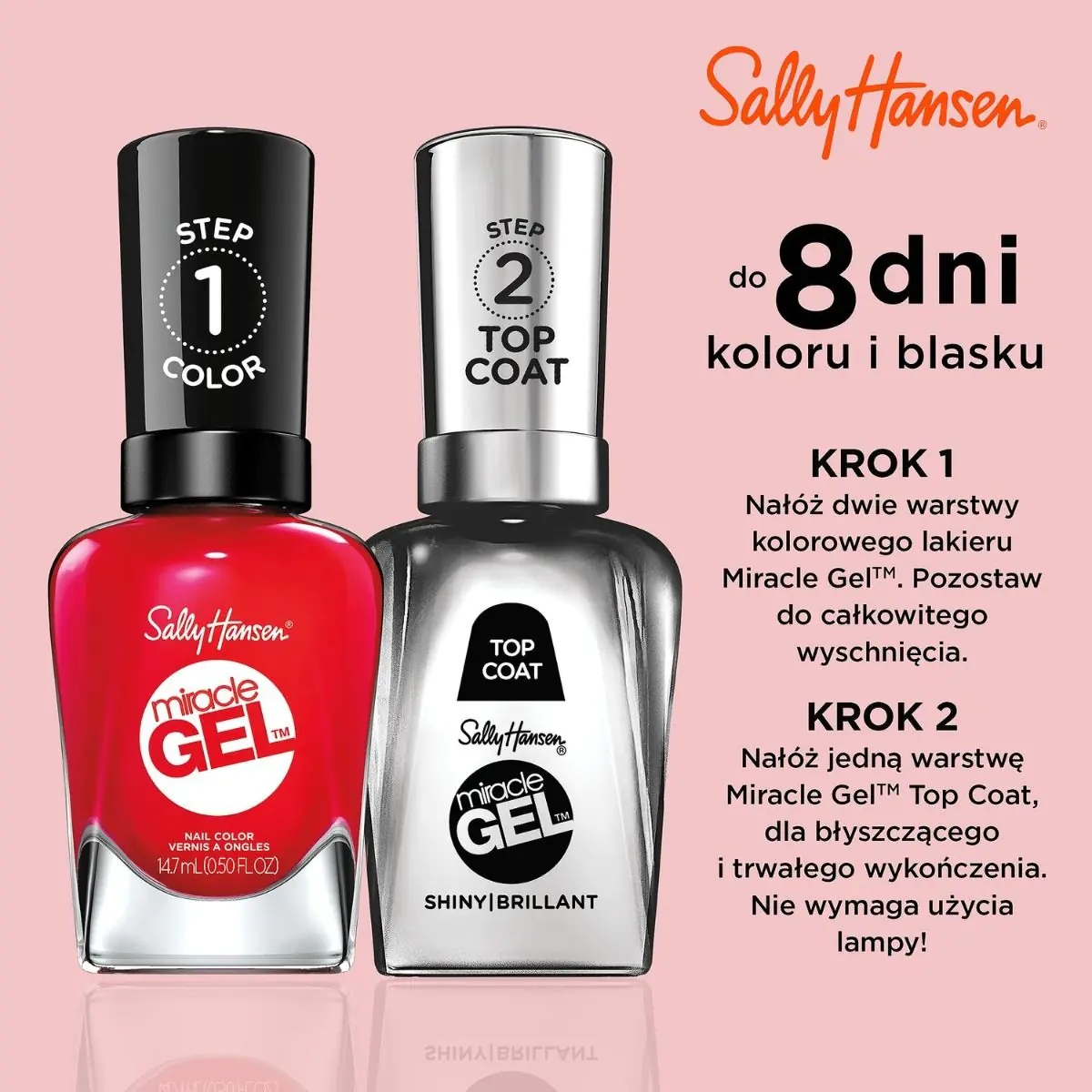 Sally Hansen stebuklingas gelinis nagų lakas, 470