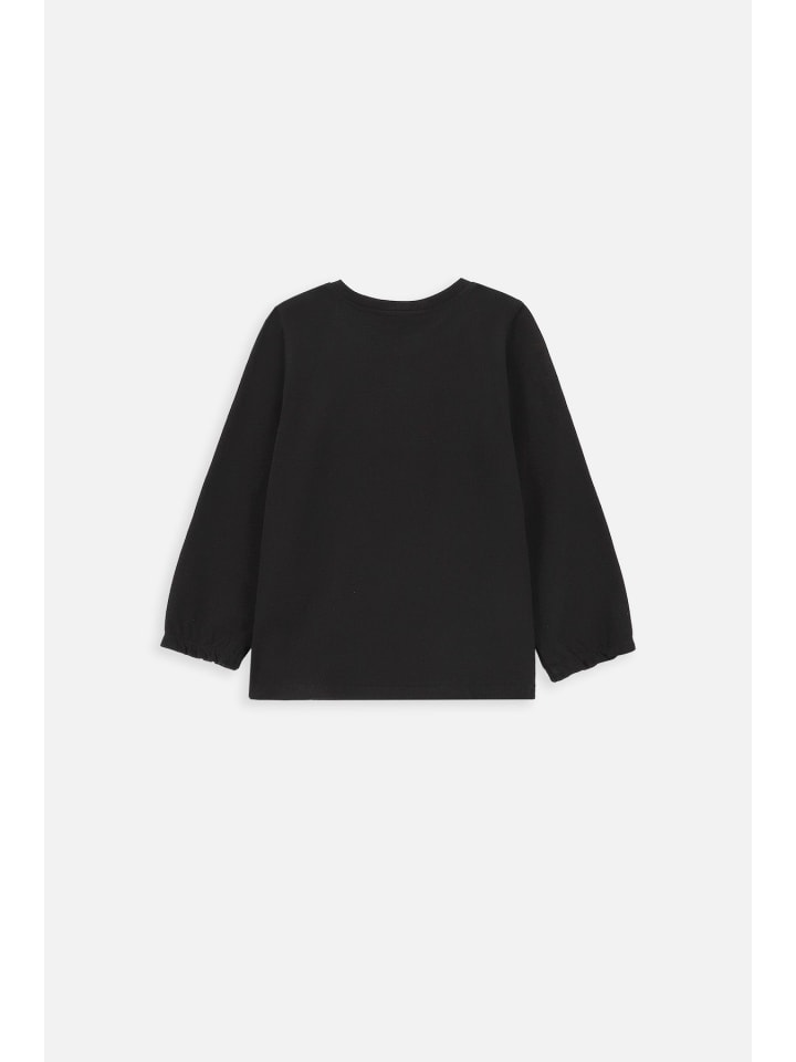 Coccodrillo T-shirt mit langen Ärmeln in schwarz günstig kaufen