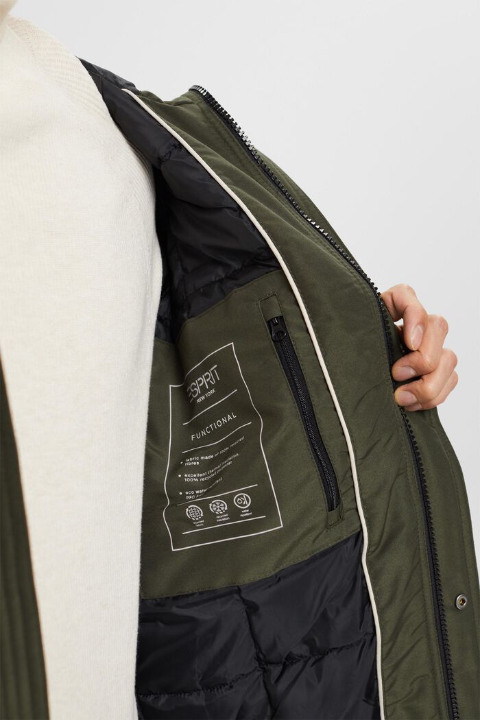 Wattierte Shell-Jacke