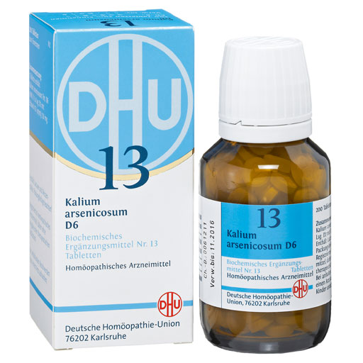 BIOCHEMIE DHU 13 Kalium arsenicosum D 6 Tabletten  200 St  Tabletten
