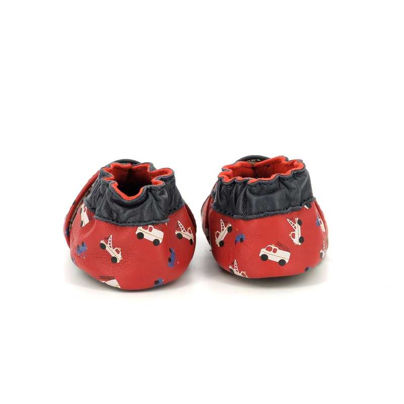 Chaussons cuir tannage vegetal Super Cars