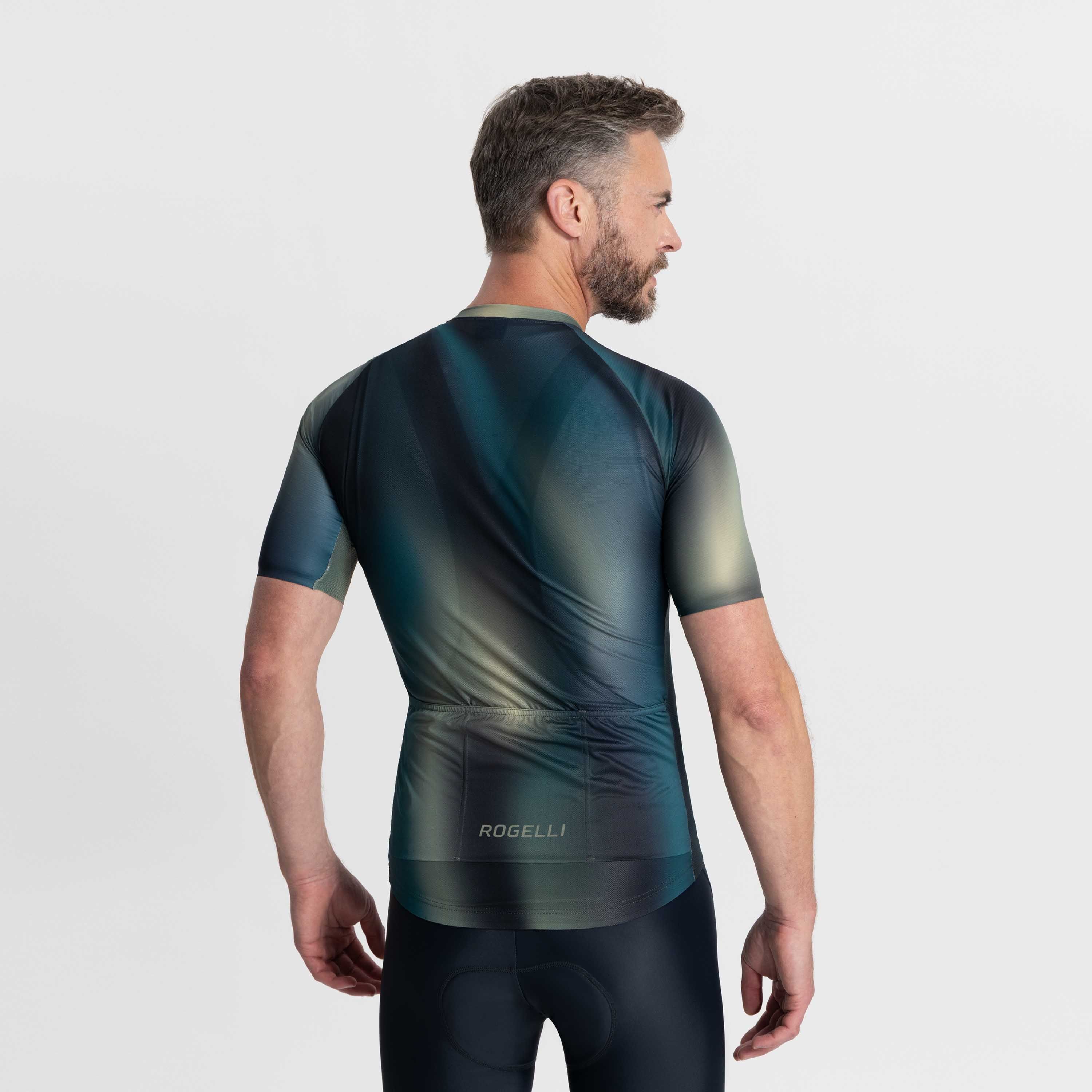 Rogelli Halo Grün Herren Radtrikot Kurzarm