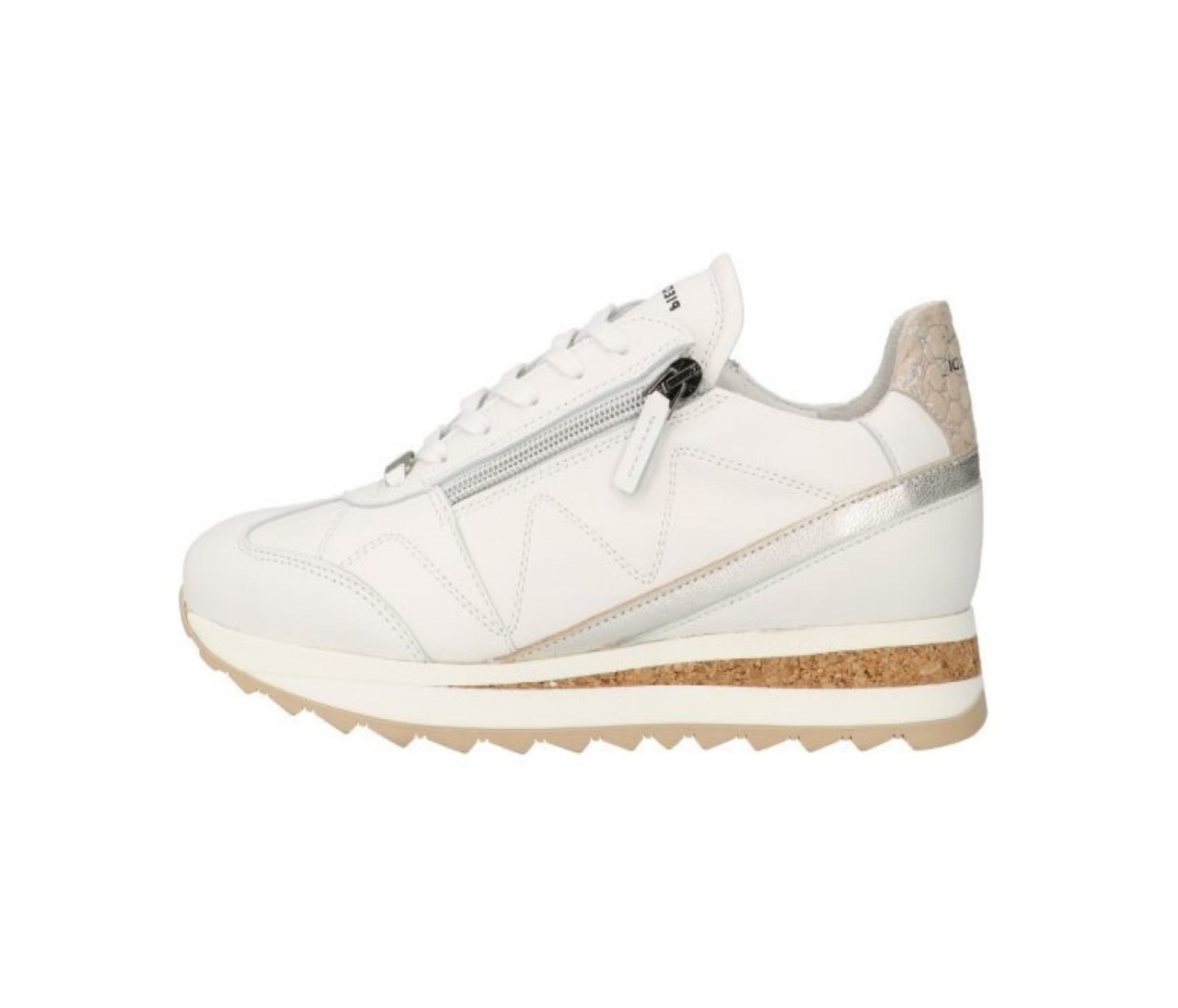 PIEDI NUDI Komfort Schnürer weiss