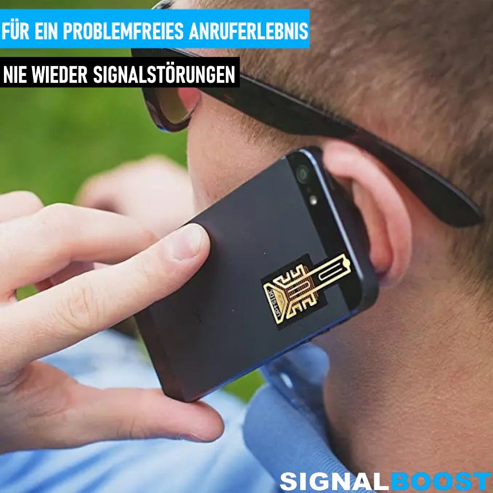 MAVURA SIGNALBOOST Signalverstärker Empfangsverstärker Cell Antenna Reichweitenverstärker, für Handy, Smartphone, Tablet 3G 4G 5G kompatibel
