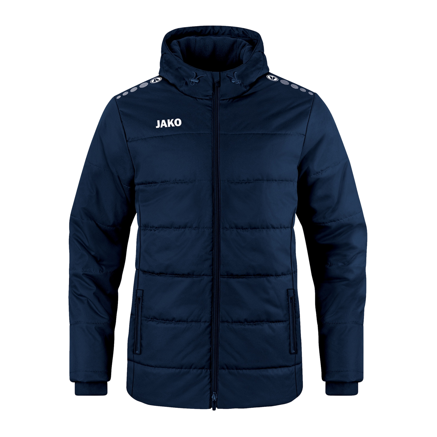 JAKO Team Coach Kapuzenjacke Blau F900