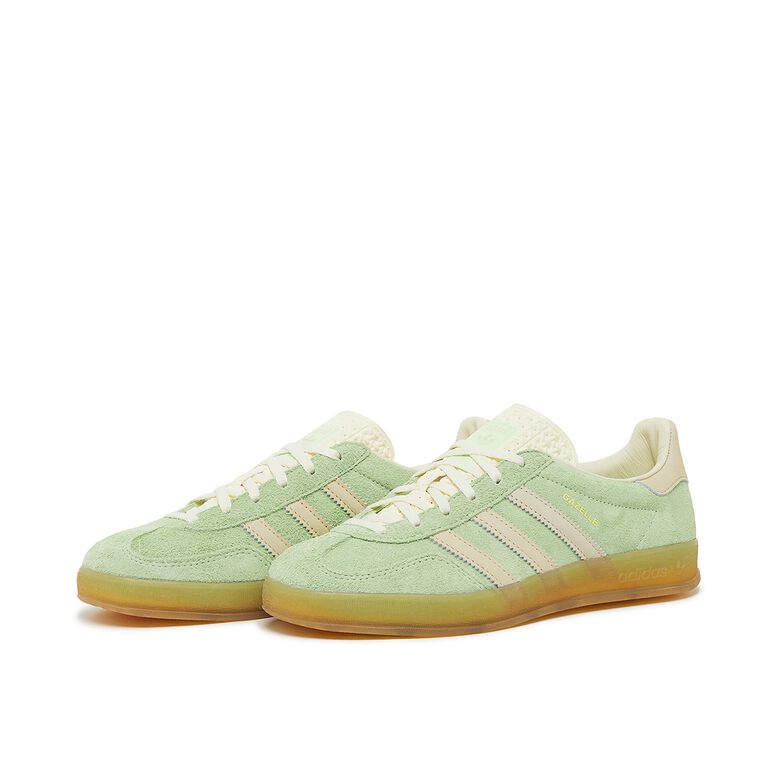 adidas Originals Wmns Gazelle Indoor semi green spark/almost yellow/cream wht