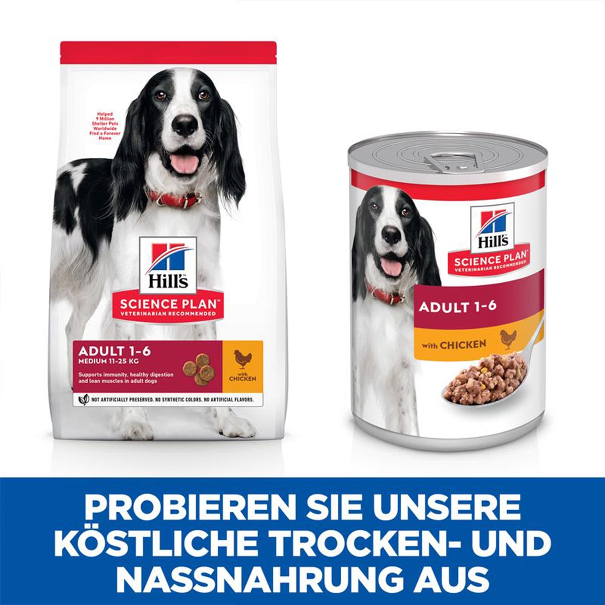 Hill's Science Plan Hund Medium Adult Huhn kaufen bei ZooRoyal