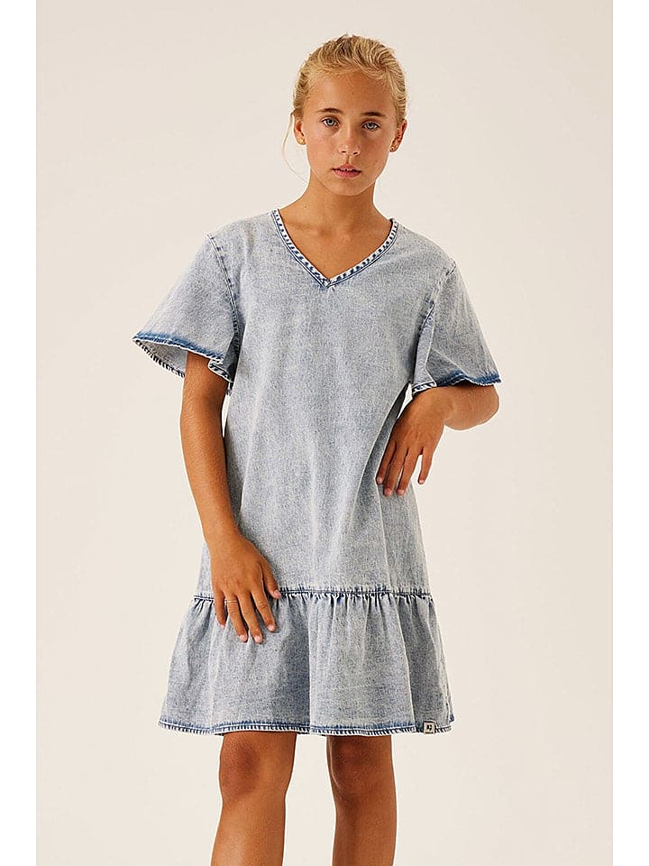 Garcia Jeans-Kleid in Hellblau günstig kaufen 152/158