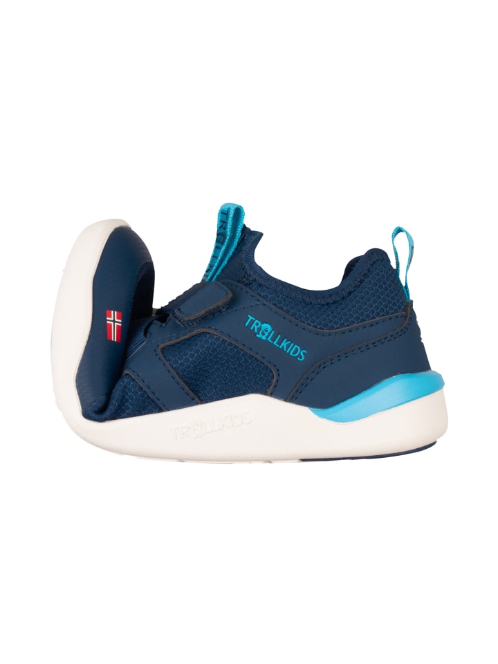 Trollkids Barfußschuhe Bergen in grey-blue günstig kaufen