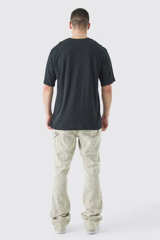 Tall Oversize T-Shirt mit Print