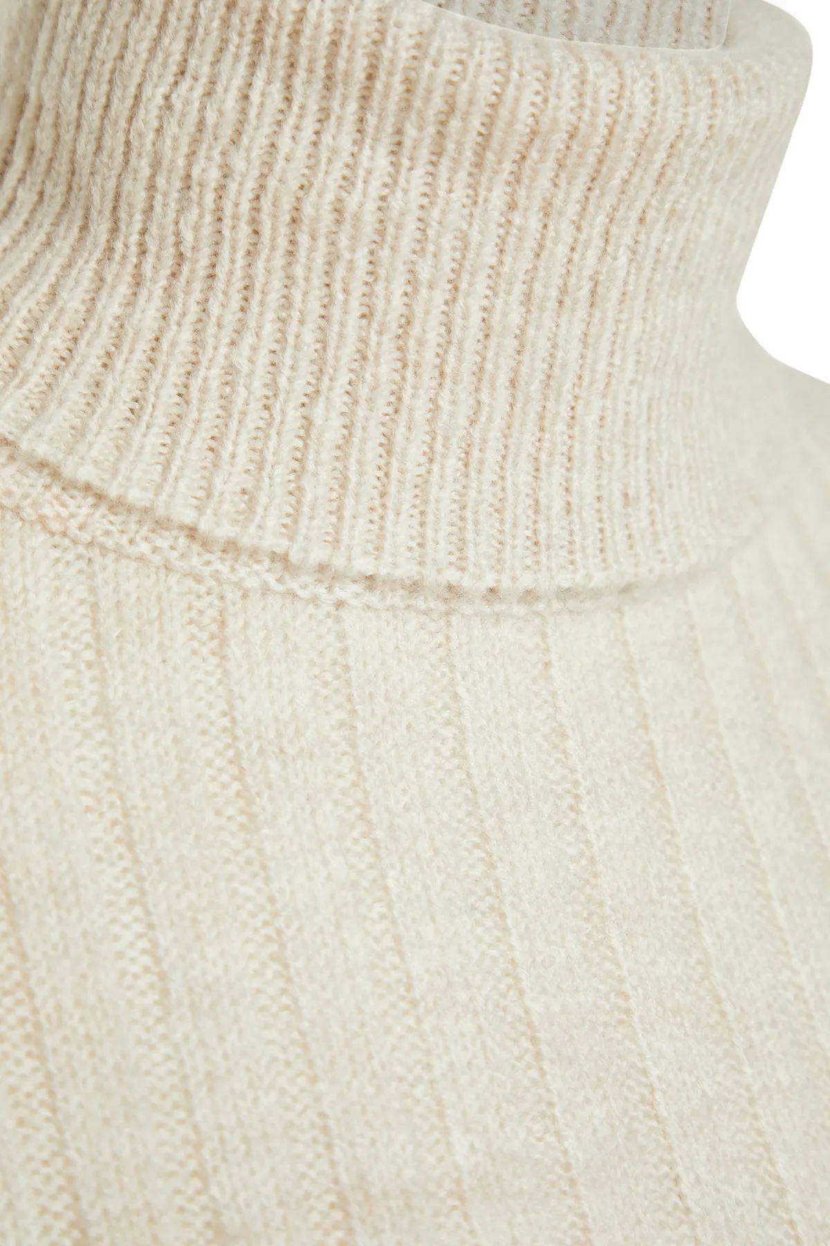 Trendyol Collection  Steinfarbener, weich strukturierter Basic-Strickpullover TWOAW20FV0133