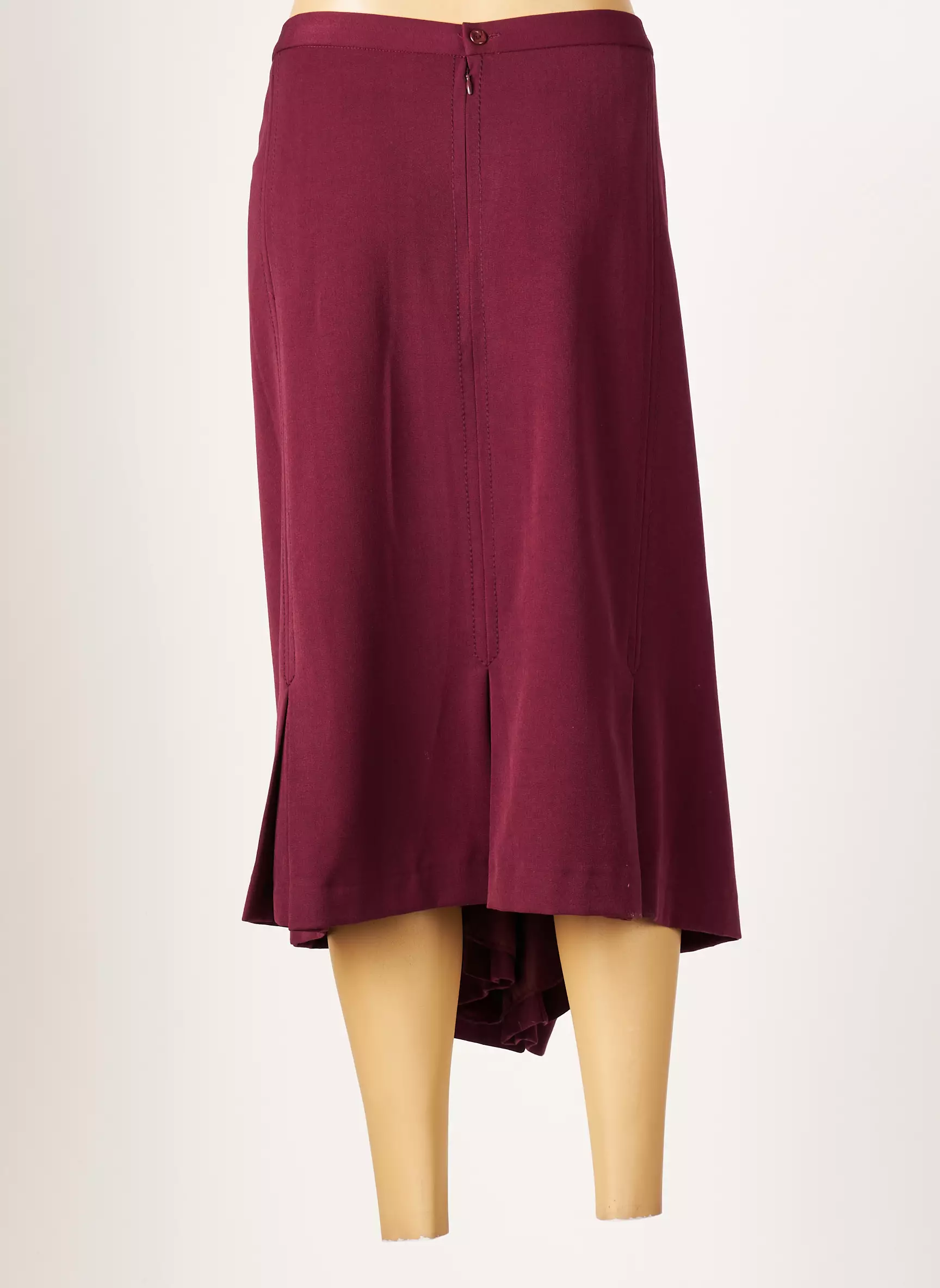 Francoise F Jupes Mi Longues Femme couleur rouge