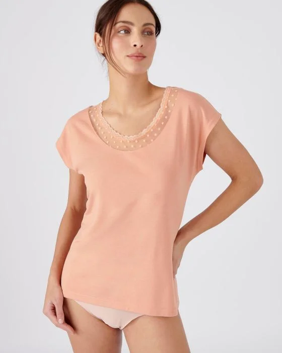 T-shirt Thermol'love tulle plumetis