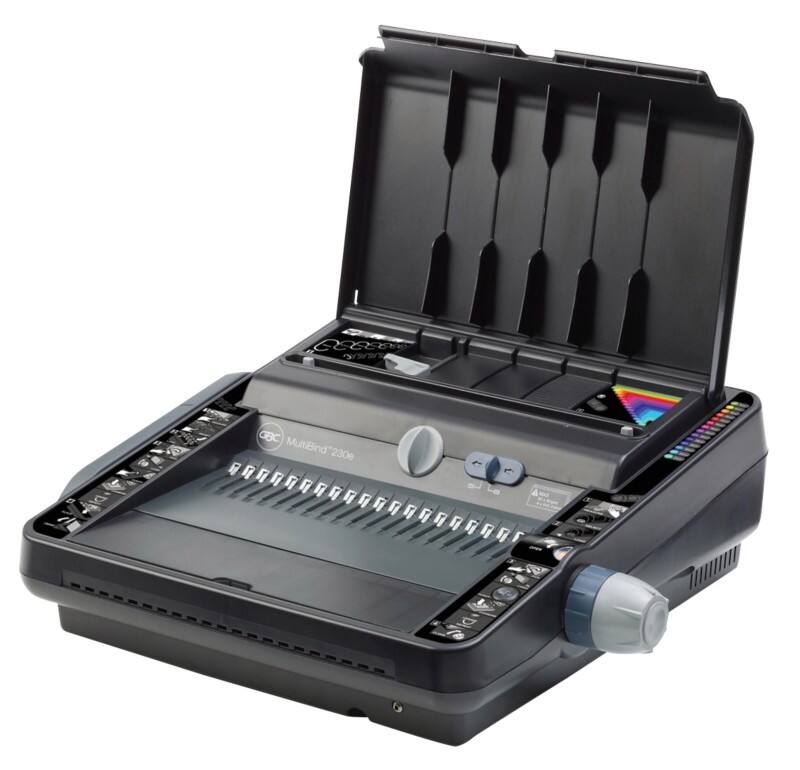 GBC MultiBind 230E Elektrisch CombBind/WireBind Bindegerät 450 Blatt