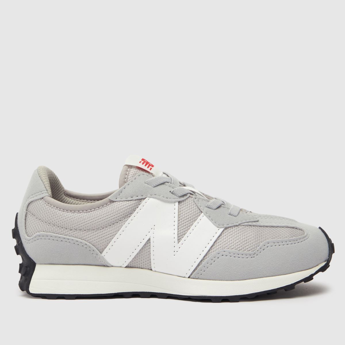 New Balance ljusgrå 327 Junior träningsskor