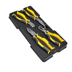 Cărucior scule Stanley STHT0-80442 Transmodule cu 4 sertare, umplute cu 9 module!