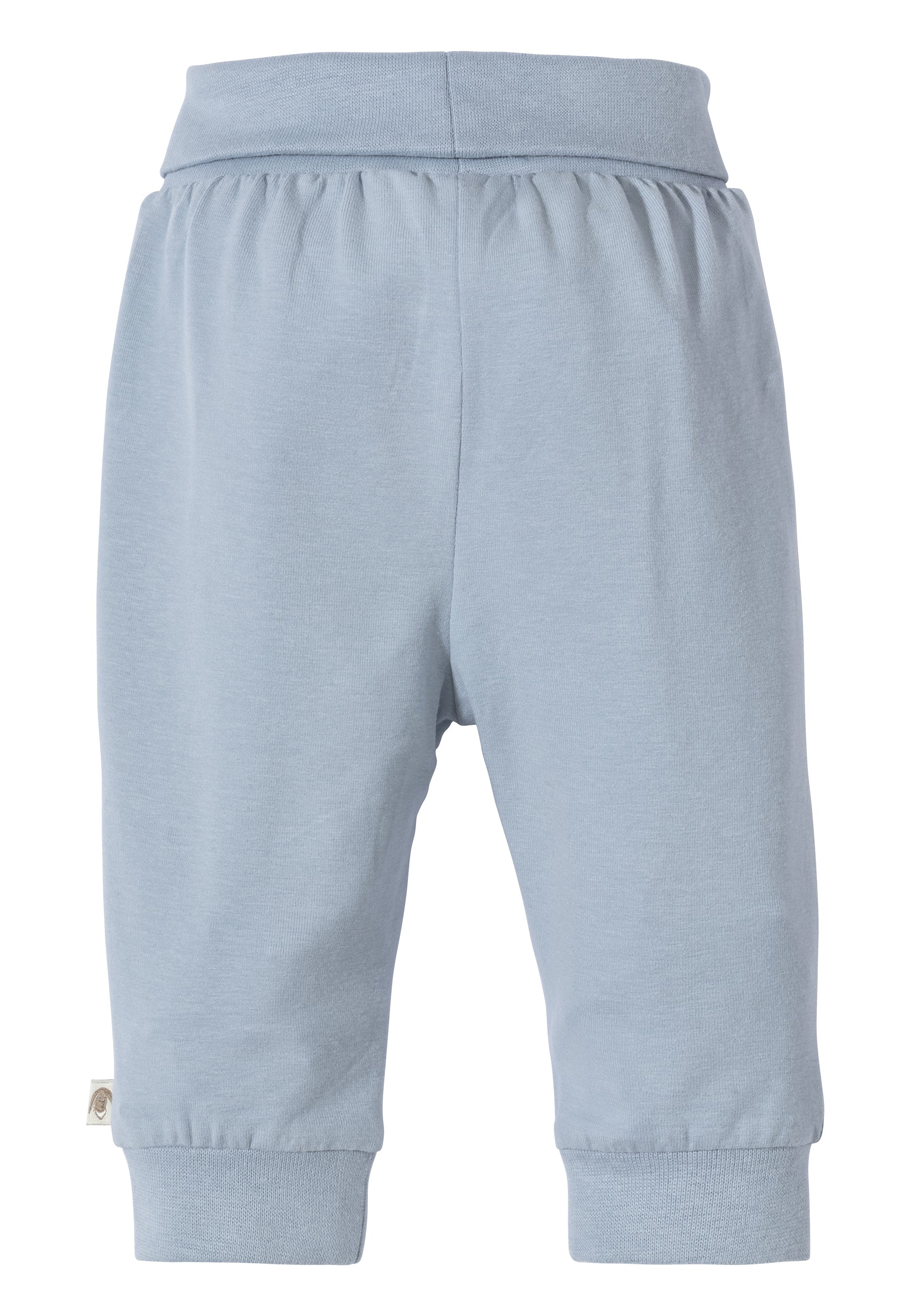 Hose Uni aus Baumwolljersey mit Elasthan in graublau