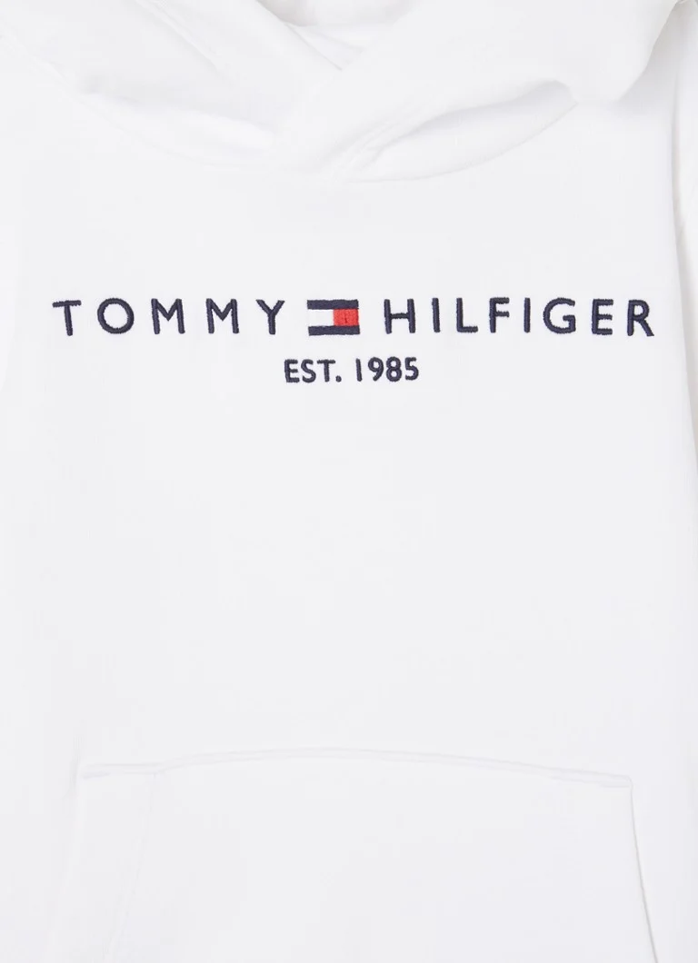 Hanorac cu logo brodat Tommy Hilfiger Essential