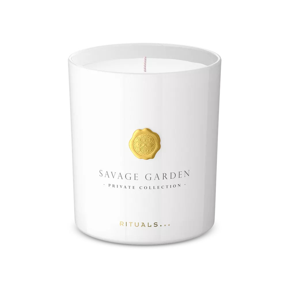 Bougie parfumée de luxe Private Collection Savage Garden, 360 g