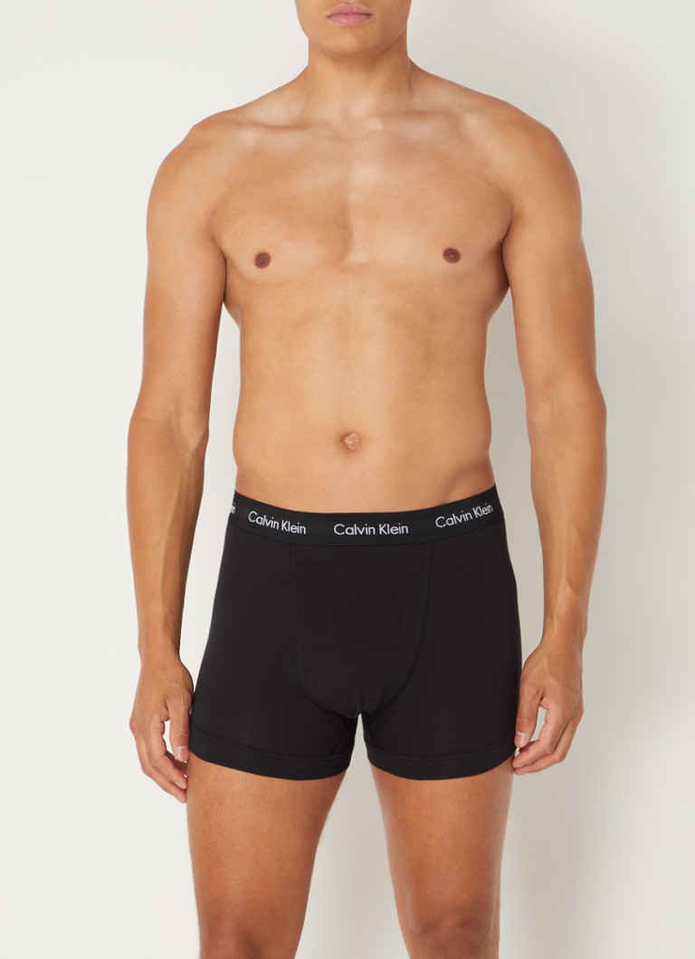 Calvin Klein Boxer Shorts with logo waistband in a 3-pack