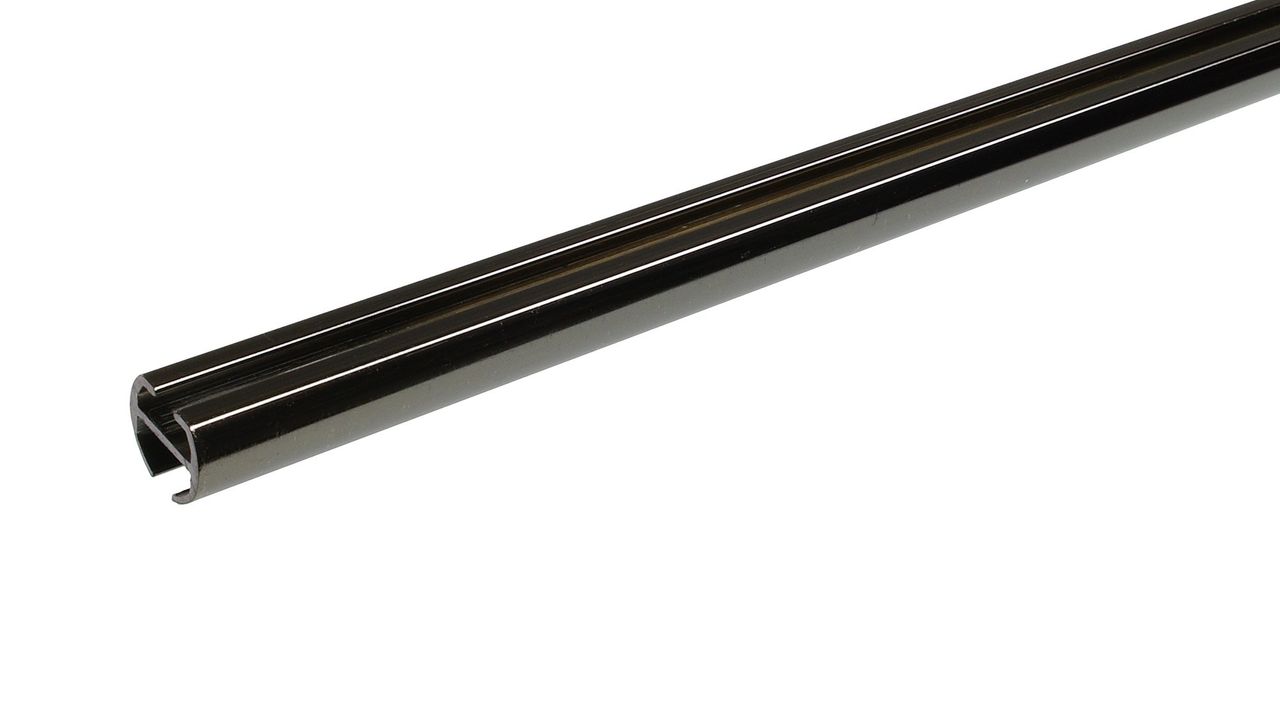 Bella Casa Stilstange Gardinenstange Profilrohr 16 mm Ø, 120 cm, titan