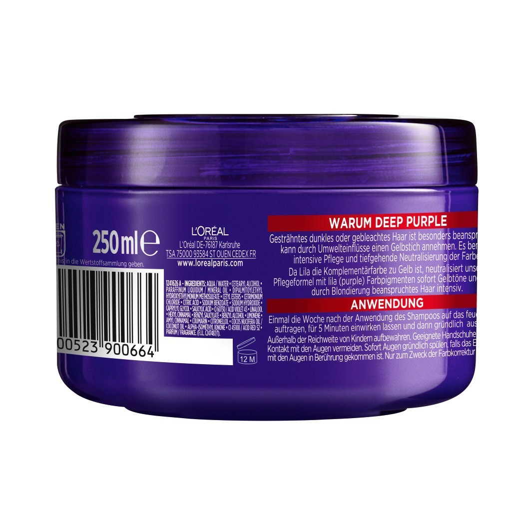 Color Glanz Deep Purple Mask