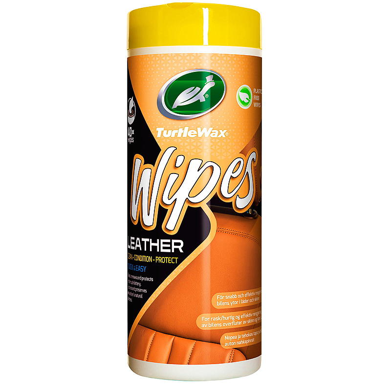 Turtle Wipes leather Turtle Wax