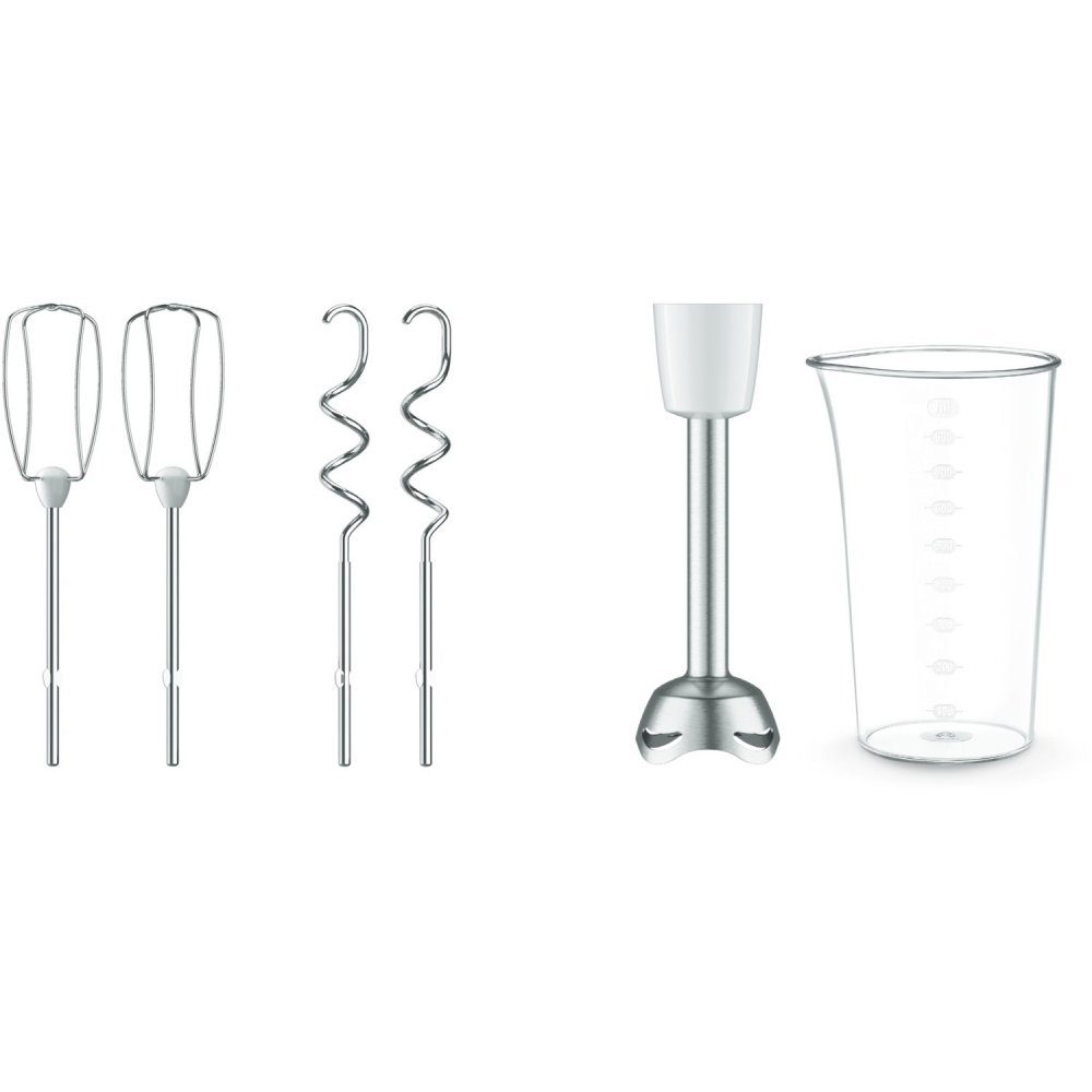 Tefal Handmixer Prep'Mix+ HT462 - Handmixer - weiß/schwarz