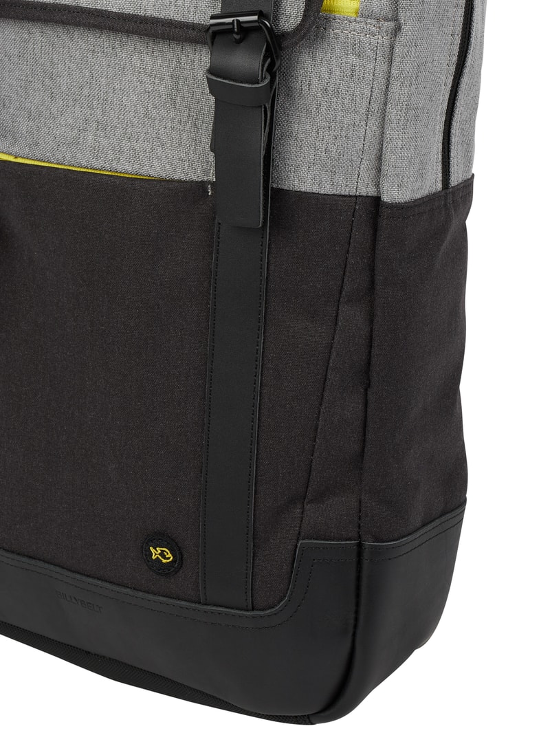 Rucksack mit gepolstertem Laptopfach in schwarz