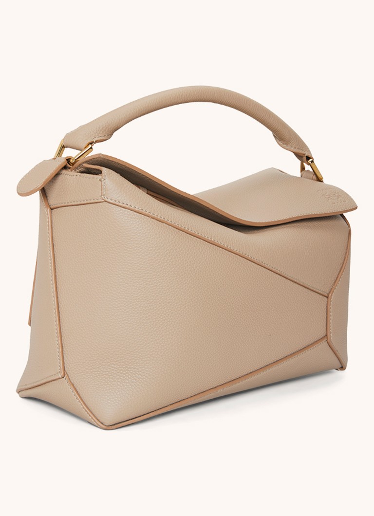 LOEWE Puzzle Edge -olkalaukku vasikannahkaa