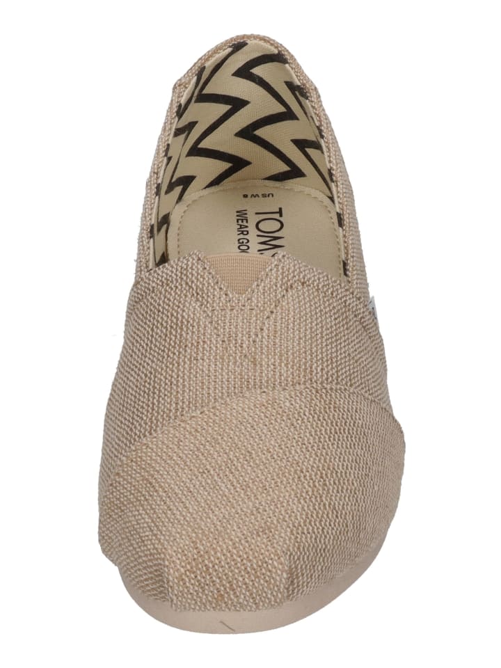 TOMS Espadrilles ALPARGATA in natur günstig kaufen