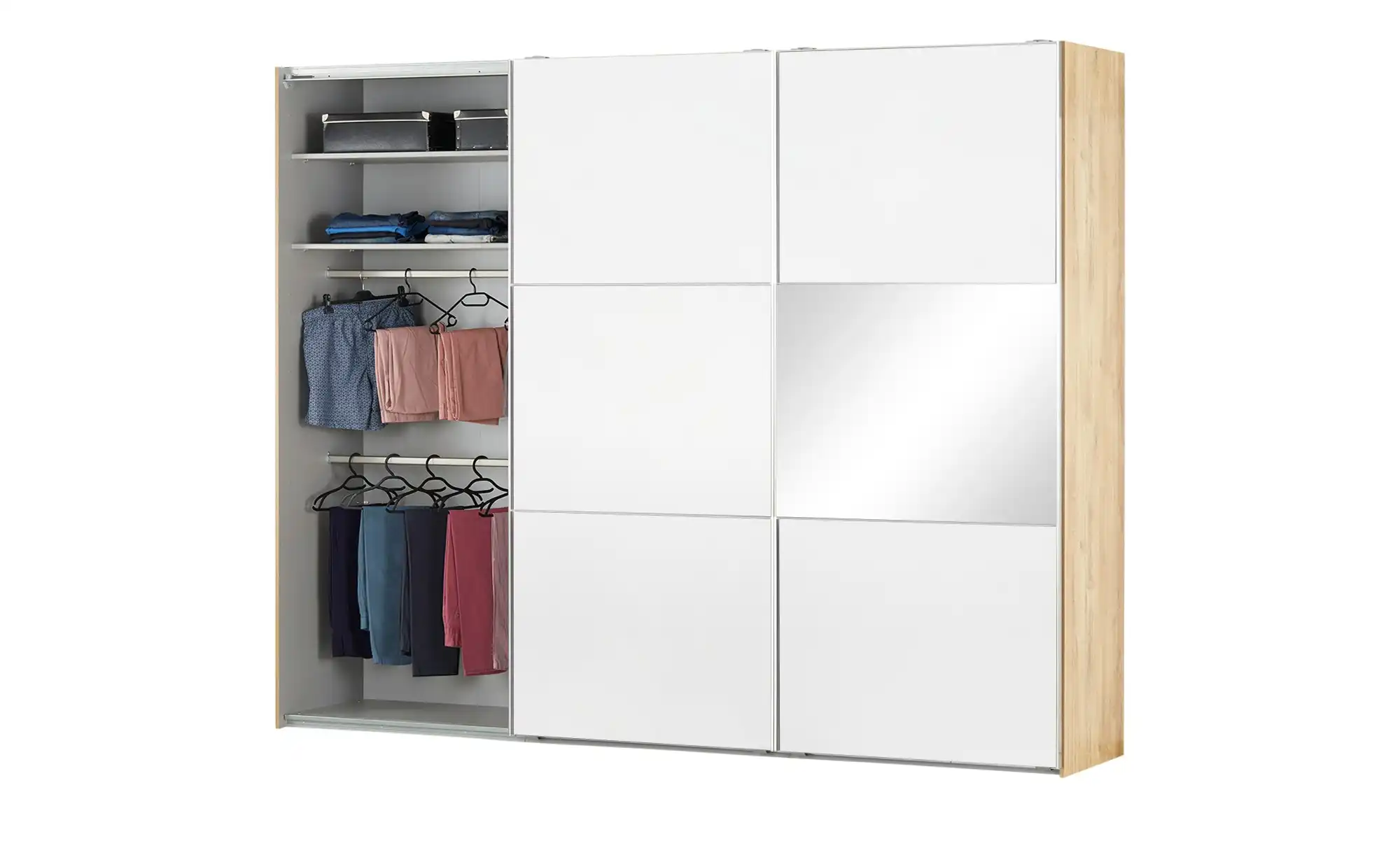 Schwebetürenschrank, 2-türig