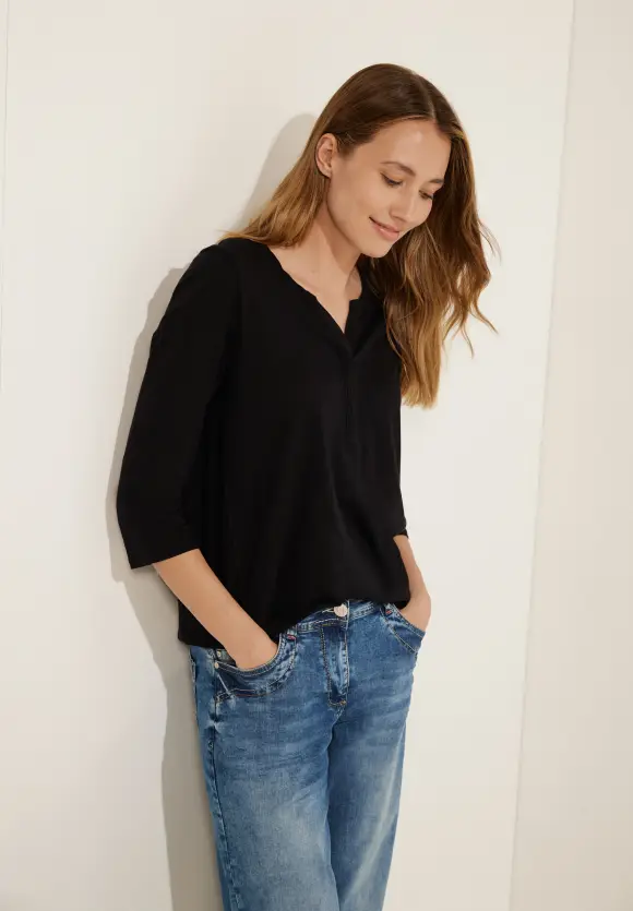 CECIL Tunikashirt in Unifarbe