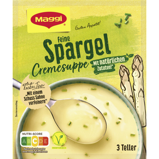 Maggi Guten Appetit Spargel Cremesuppe ergibt 750ML