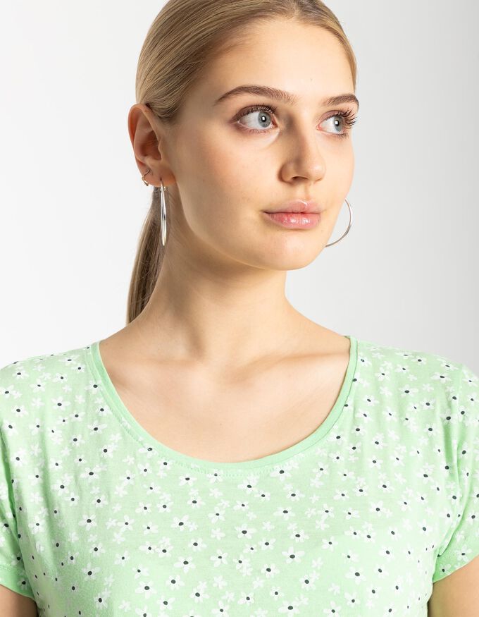 Damen T-Shirt - Florales Muster