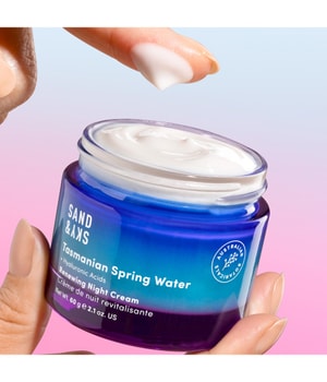 Sand & Sky Tasmanian Spring Water Renewing Night Cream Nachtcreme-60 g