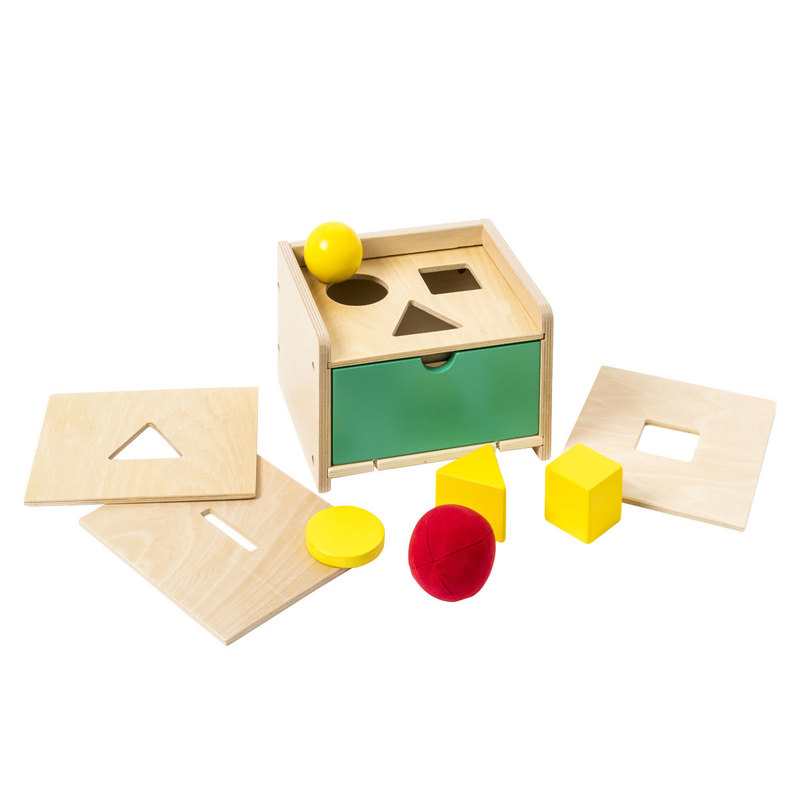 Boite à formes Montessori Oxybul