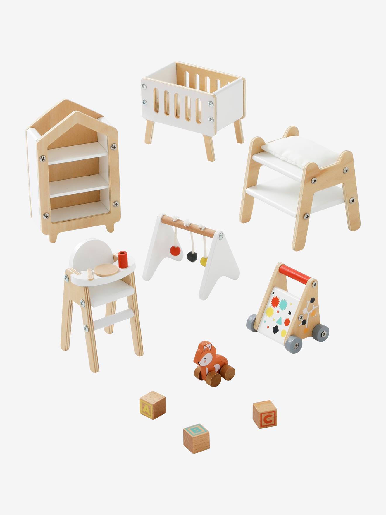 Chambre enfant amis des petits en bois FSC® blanc