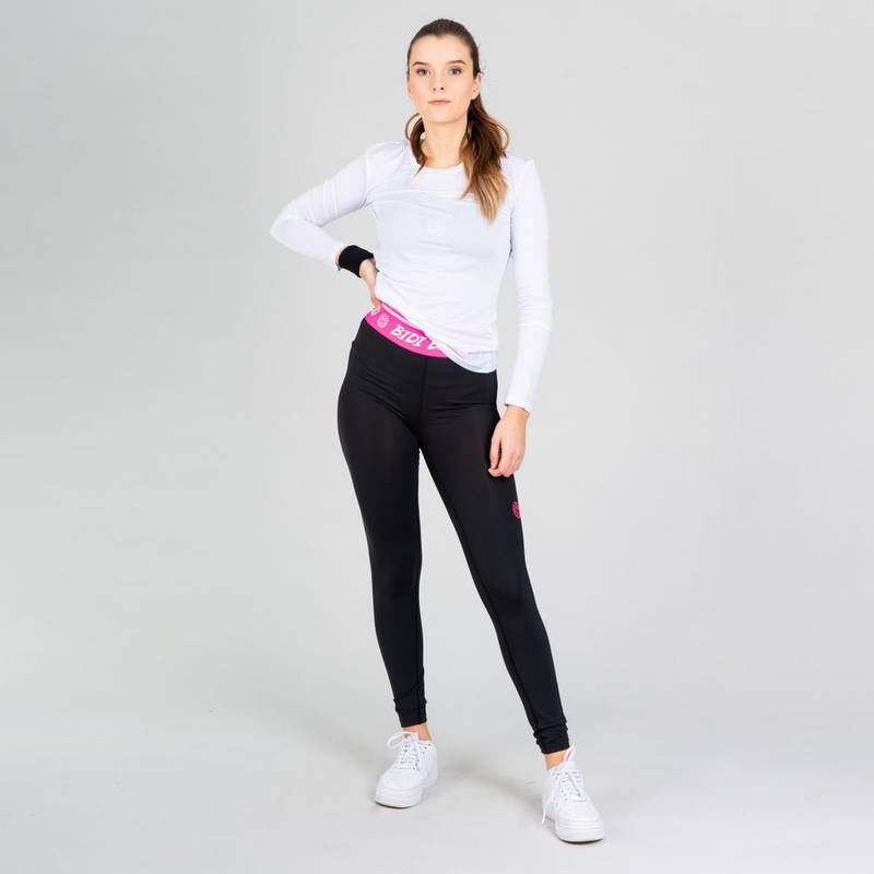 BIDI BADU Pia Tech Roundneck Longsleeve Tennisshirt Damen