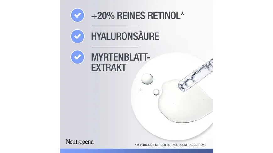 Neutrogena Retinol Boost + Intensive Gesichtspflege 50 ml