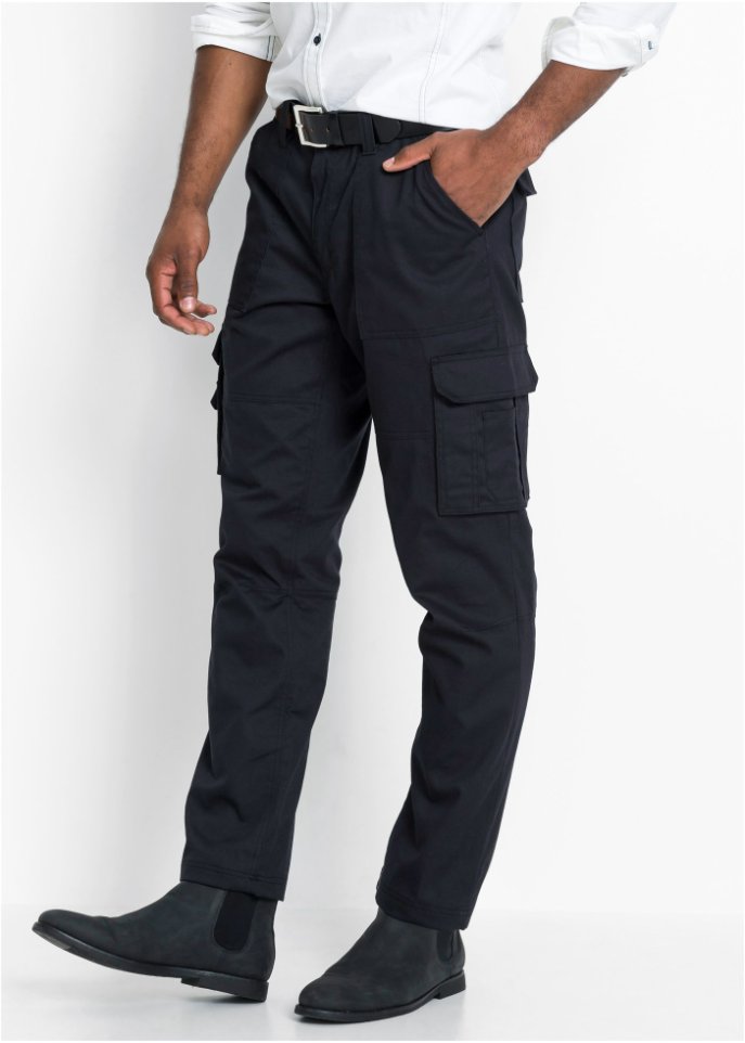 Loose Fit Thermo-Cargohose m. Teflonausrüstung, Straight