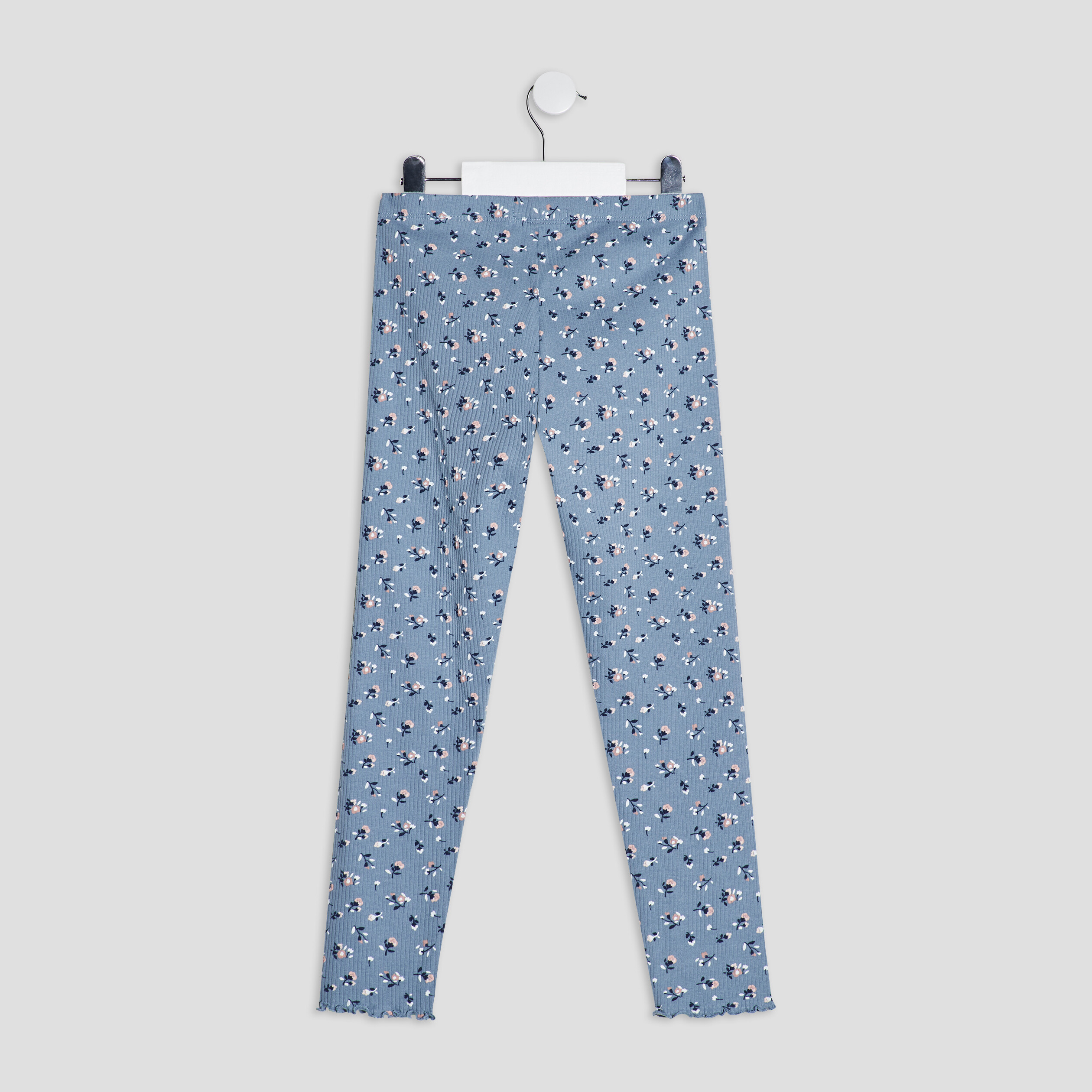 Leggings côtelé Creeks bleu fille | La Halle