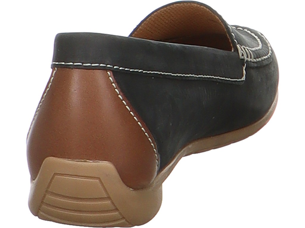GABOR Freizeit Schnürer blau Gabor Fashion Mokassin 24.260.16 Blau