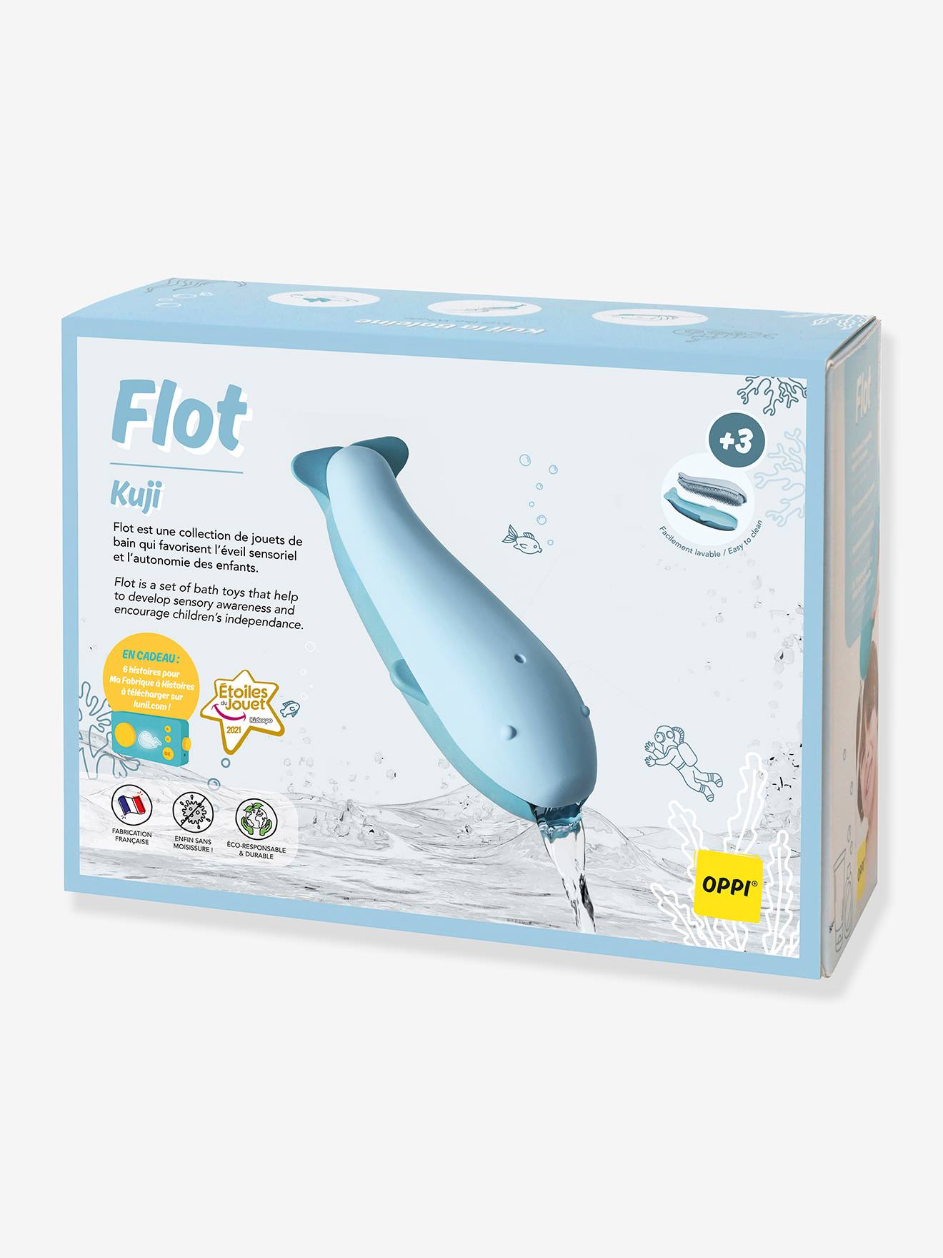 Flot Kuji OPPI bleu