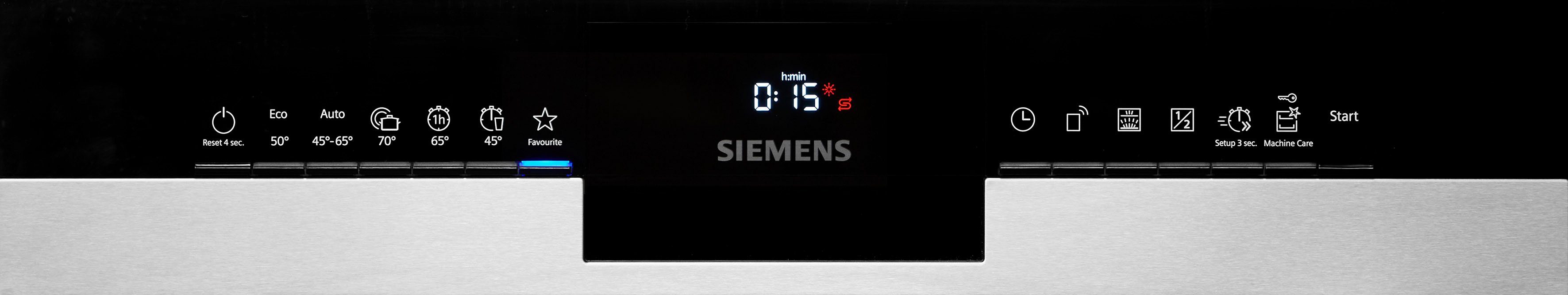 SIEMENS Unterbaugeschirrspüler iQ300, SN43HS11TE, 13 Maßgedecke
