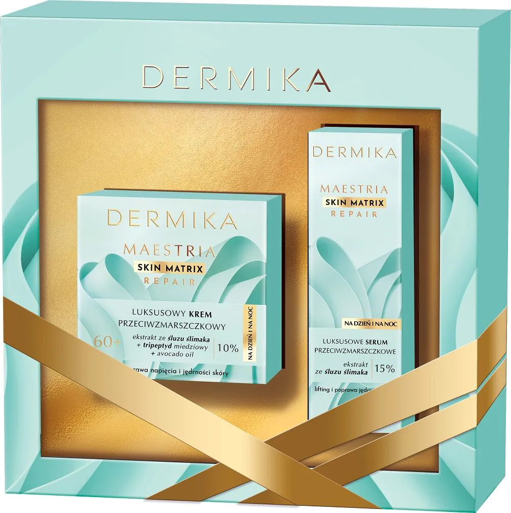 Dermika Maestria 60+ krema za lice + set seruma