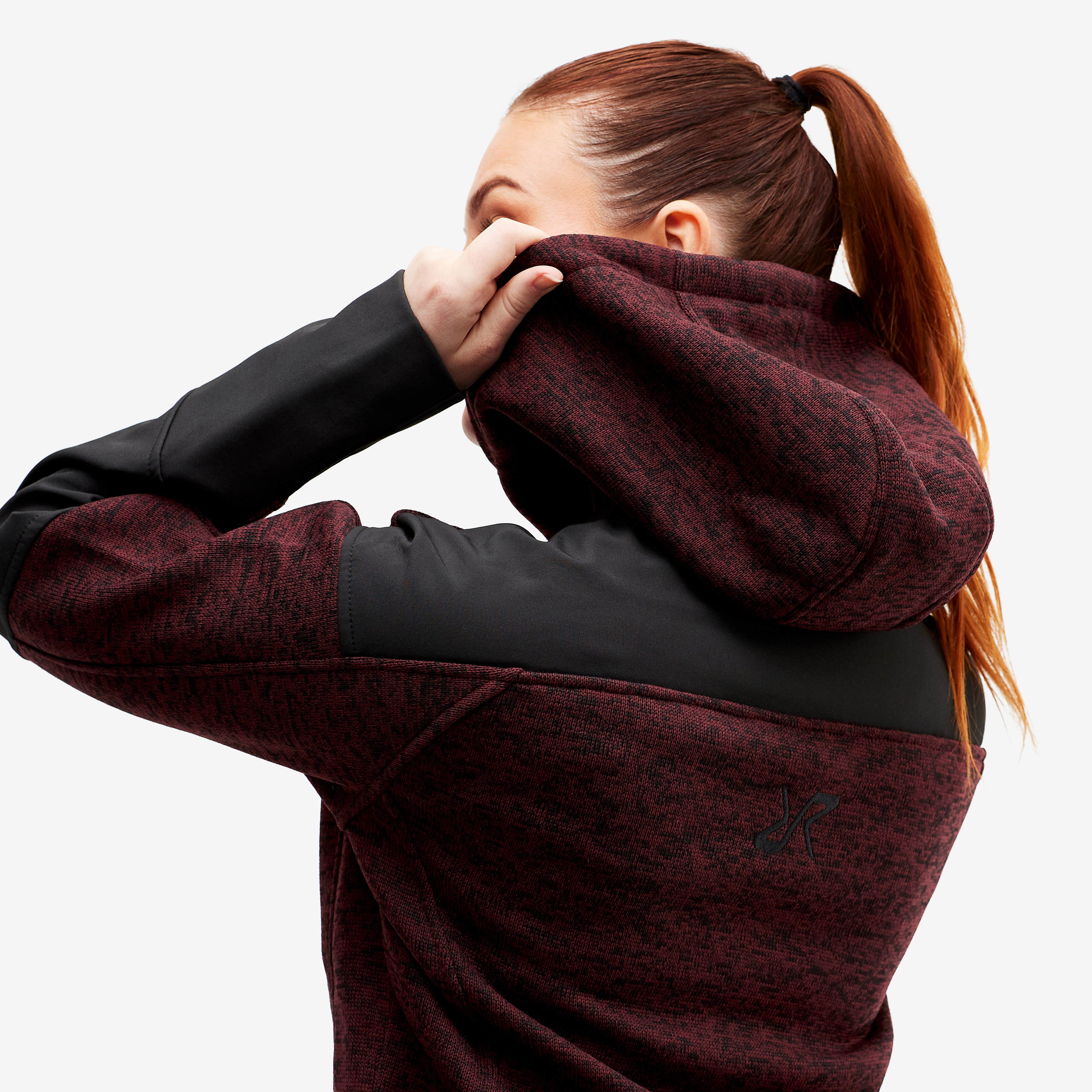 Tornado Hoodie Femme Burgundy