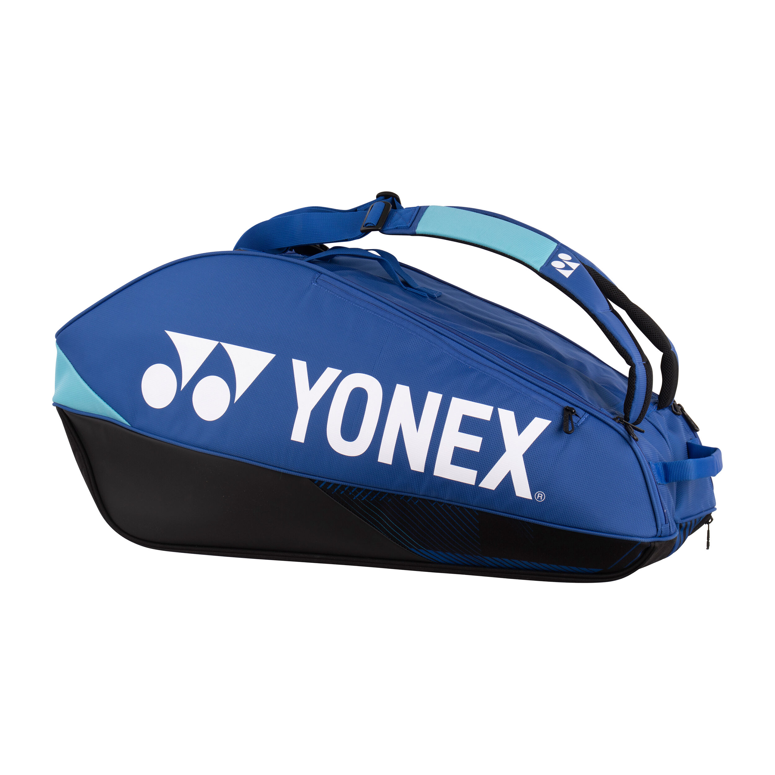 Pro Racquet Bag Schlägertasche 6er - Blau, Schwarz